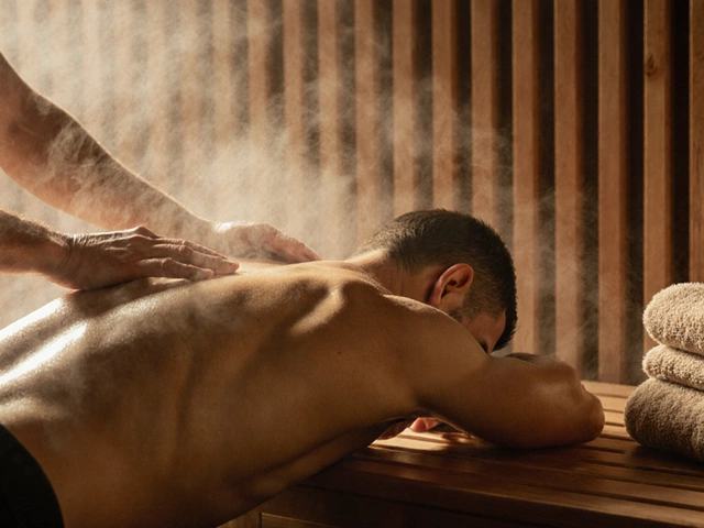 Что делать, если у мужчины встает во время массажа в сауне