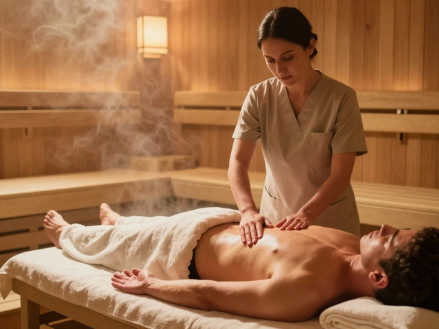 Нормально ли, что массажистка массирует попу в сауне?