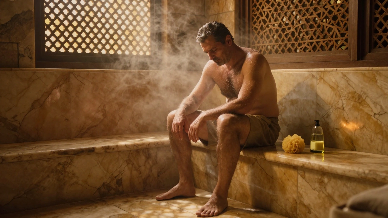 Чем полезен хамам для мужчин: эффекты, которые вы почувствуете уже после первого посещения