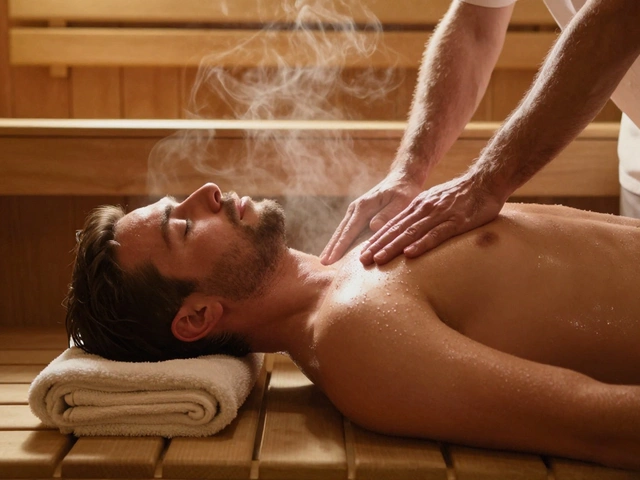 Почему мужчины так любят массаж в сауне